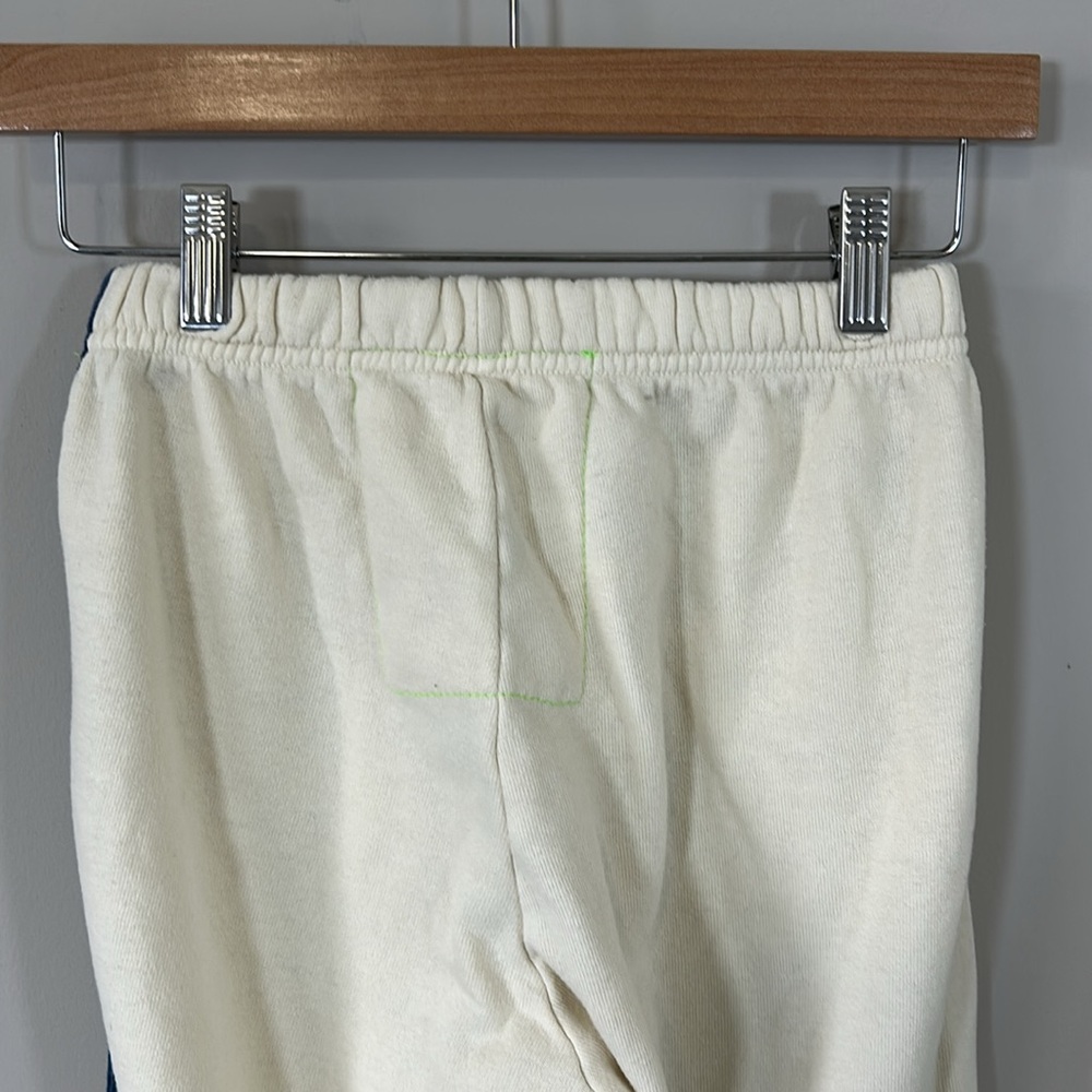 Aviator Nation Cream Pants with Rainbow Stripes - Picture 9 of 16